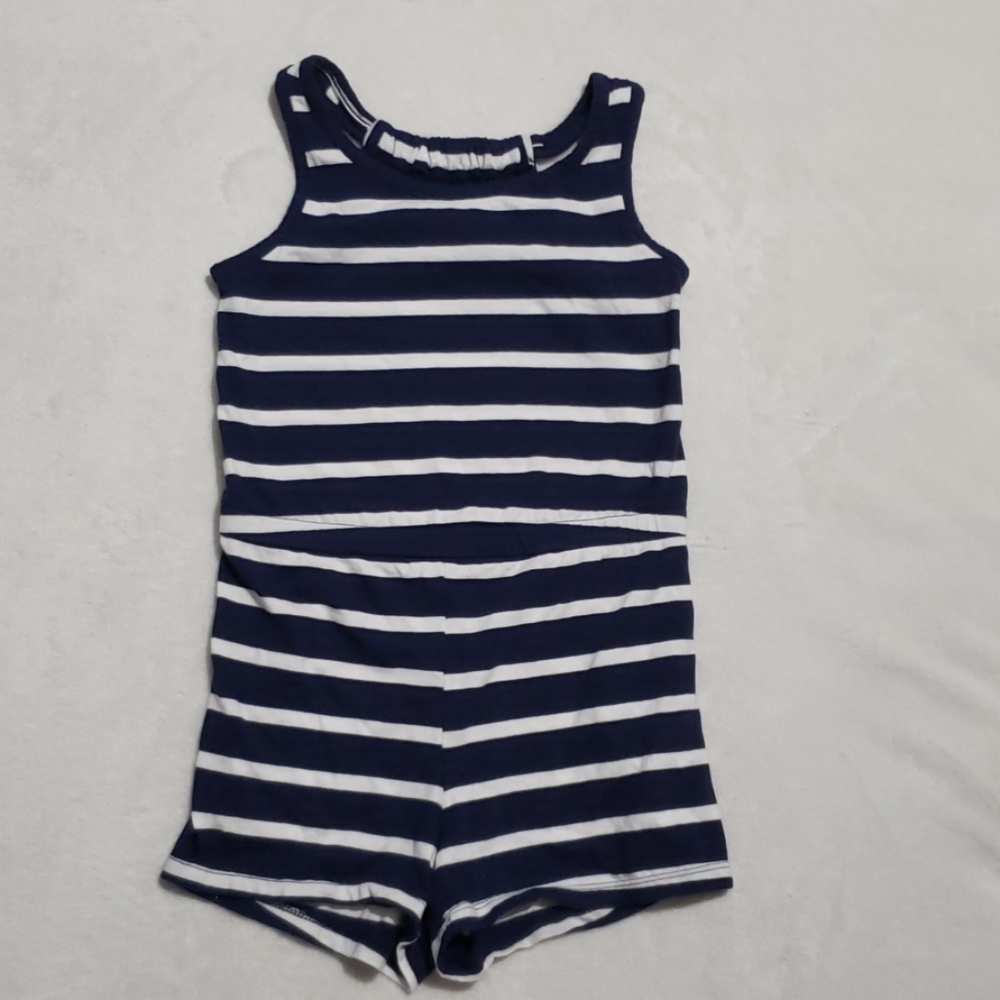 Striped romper